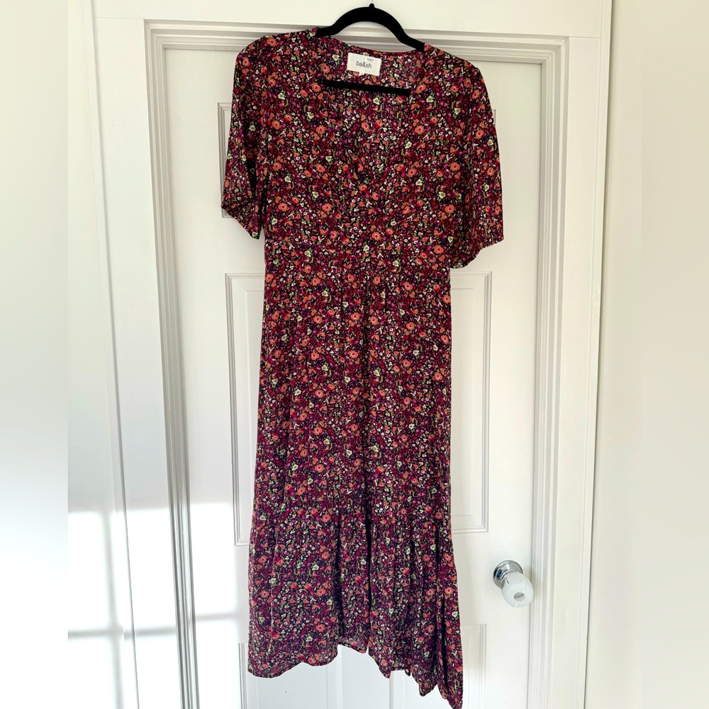 Ba&sh midi dress, EUC, size 3